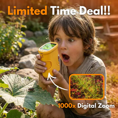 4K Discovery Microscope for Kids