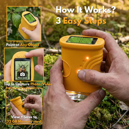 4K Discovery Microscope for Kids
