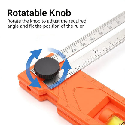 Multifunctional Marking Level Ruler