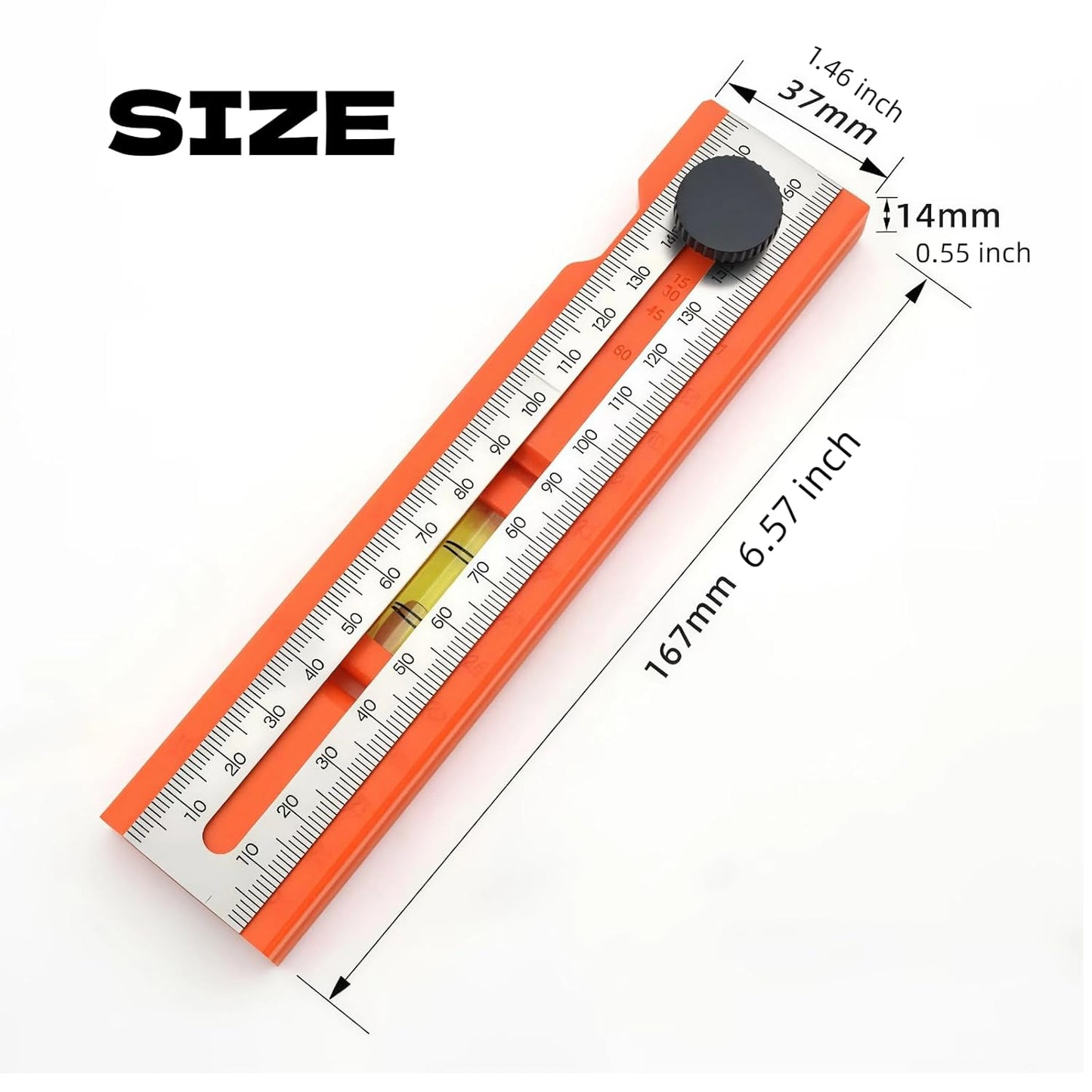Multifunctional Marking Level Ruler