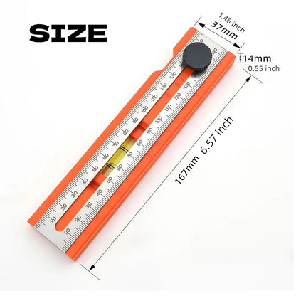Multifunctional Marking Level Ruler