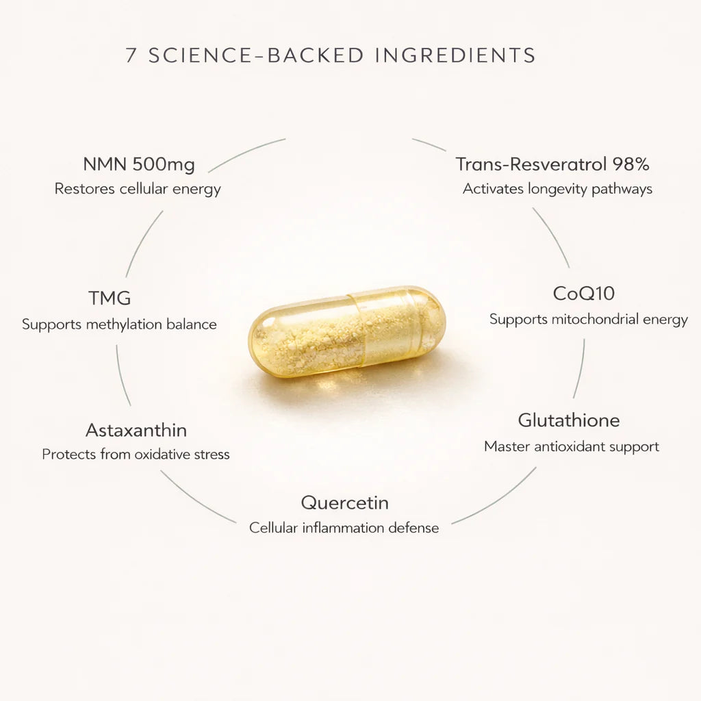 NMN Complex 1,000mg Per Serving