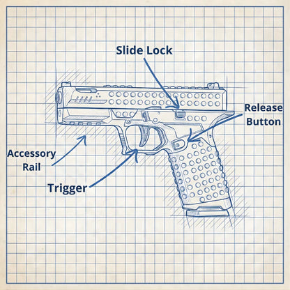 Toy Blaster Gun
