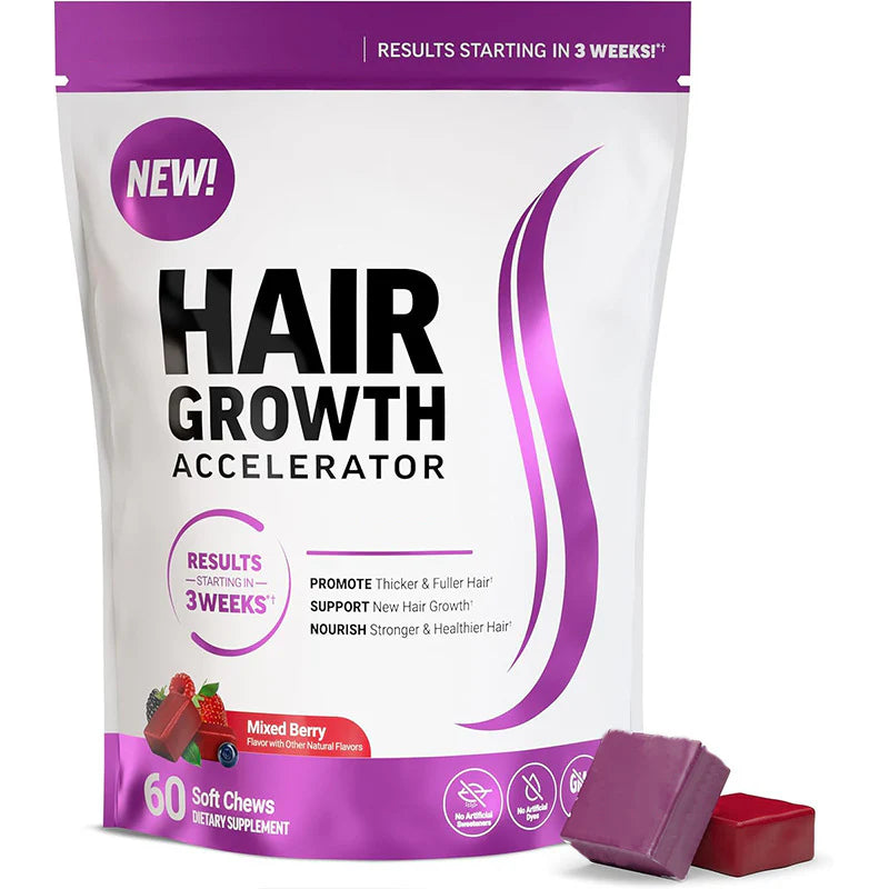 Hair Growth Accelerator Gummies